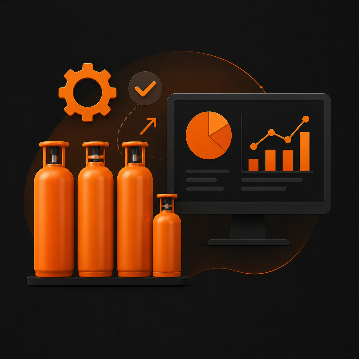 Gas Cylinder ERP
