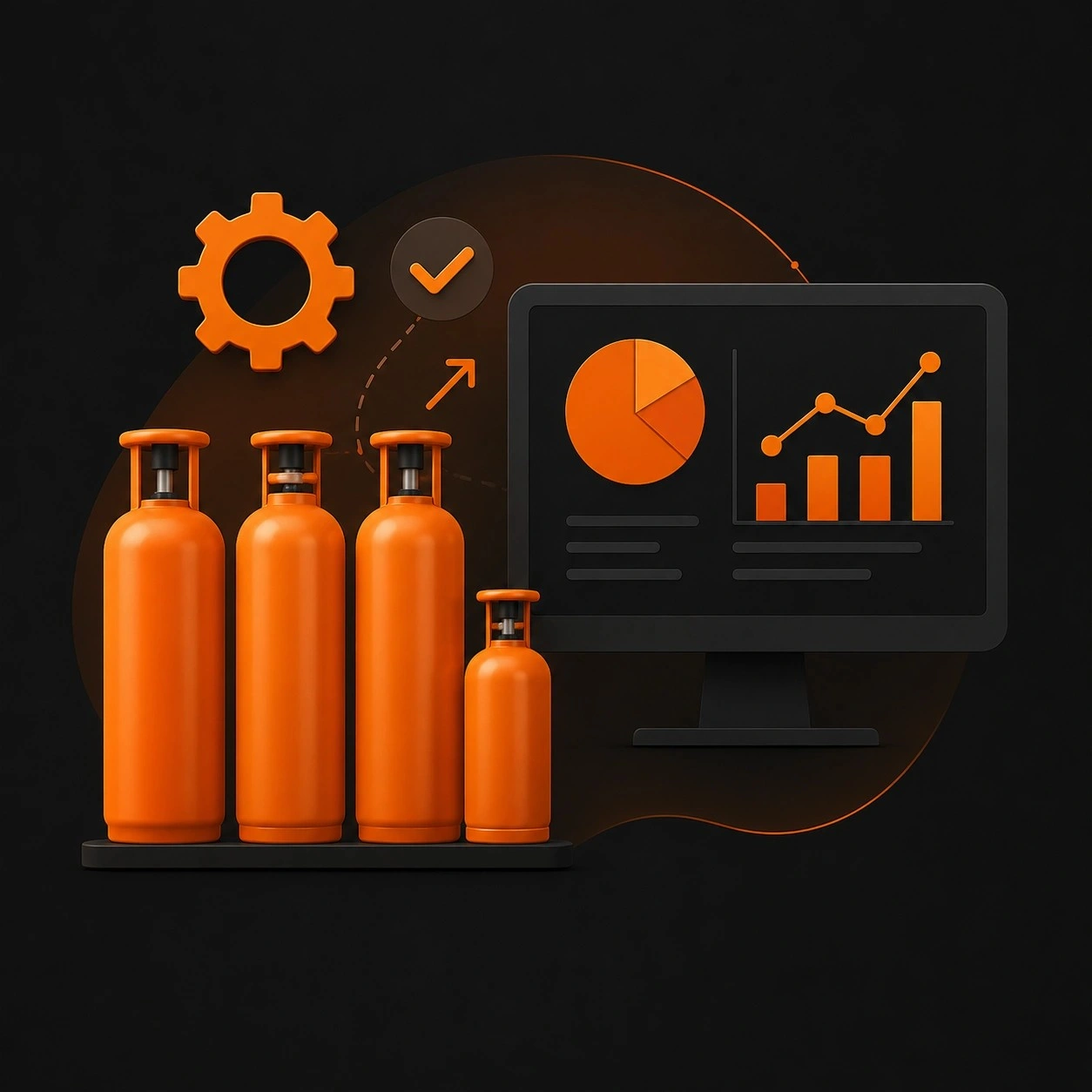 Gas Cylinder ERP
